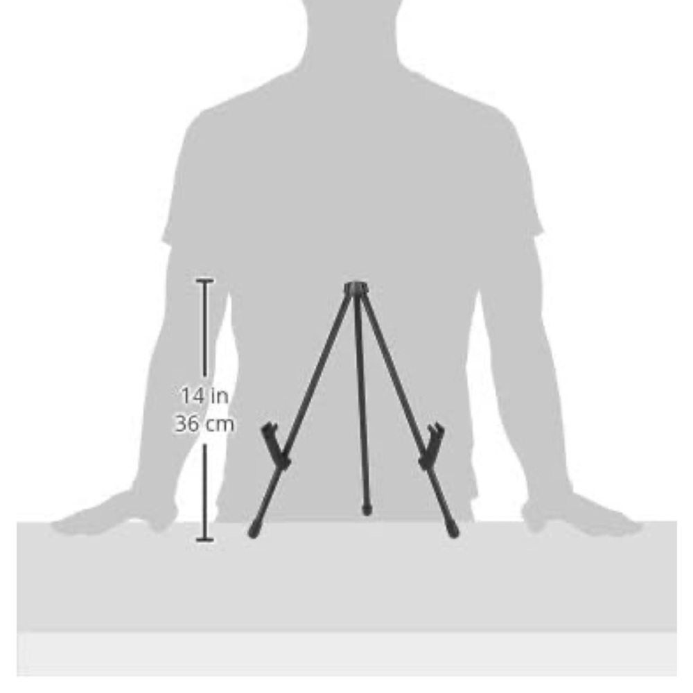 Amazon Basics Lightweight Tabletop Instant Easel Stand